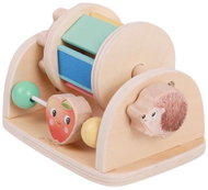 eliNeli Dřevěný senzorický bubínek - Motorická hračka