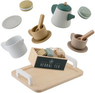 Nukido NK-864 Wooden tea set - Toy Kitchen Utensils