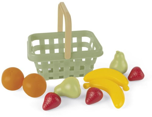 Dantoy Green Garden fruit basket 10 pcs - Kids' Play Store - Main image