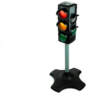 LEAN Toys 3652 Světelný dopravní semafor pro děti, 72 cm - Playset Accessory