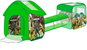 Play Tunnel LEAN Toys 20345 Playground tent with tunnel 3 in 1, dinosaurs - Prolézací tunel