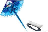 LEAN Toys 16697 Létací drak s dlouhým ocasem 170 × 130 cm, modrý - Létající drak