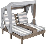 KidKraft Children's garden lounger Chaise Lounge Grey - Children's Furniture