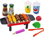 LEAN Toys 18139 Children's barbecue set with accessories, 40 pieces - Toy Kitchen Utensils