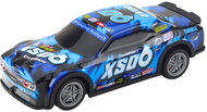 LEAN Toys 23061 RC racing car, luminous body, black and blue - Remote Control Car