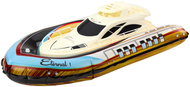 LEAN Toys 22938 Nafukovací RC jachta s LED osvětlením - RC loď
