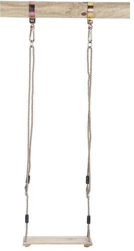 SwingKing Unpainted Wooden Hanging Swing Medium - Swing - Main image