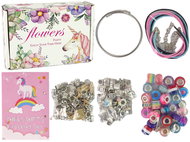 LEAN Toys 14866 DIY bracelet kit 90 beads - Jewellery Making Set