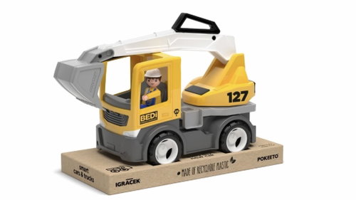 Efko ECO MultiGO Build Excavator with driver - car with Igráček - Digger - Main image