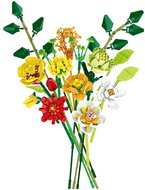 LEAN Toys 23709 Bouquet of colourful flowers 827 pieces - Building Set
