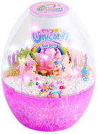 LEAN Toys 27397 Kreativní sada terárium s jednorožci, noční světlo, ovládání hlasem DIY - Creative Kit