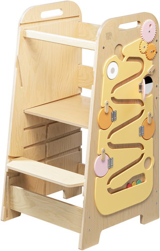 BusyKids Learning Tower 5in1 Play XL Growing 89 cm - yellow - Learning Tower - Main image