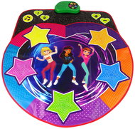 LEAN Toys 14613 Interaktivní hudební taneční podložka pro děti, Hvězdy - Hrací podložka