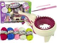 LEAN Toys 10865 Creative set with knitting machine and cotton balls - Sewing for Kids
