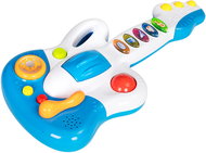 HUANGER HE0503 Children's electric guitar, blue and white - Guitar for Kids