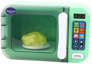 LEAN Toys 24424 Dětská mikrovlnná trouba, zelená - Dětská kuchyňka