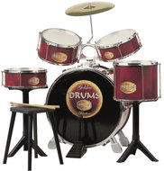 Reig Musicales Children's drum set Golden Drums large - Kids Drum Set