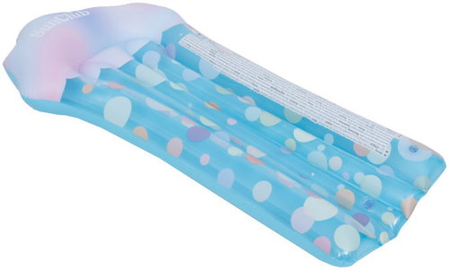 SunClub 33271 Inflatable pool lounger 122 × 60 cm, blue - Inflatable Water Mattress - Main image