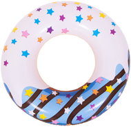 SunClub 37601 Nafukovací kruh 103 cm, donut, modrý - Swim Ring
