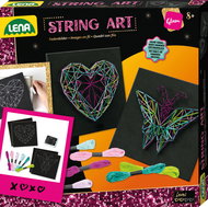 Lena String Art  motýl a srdce - Creative Kit