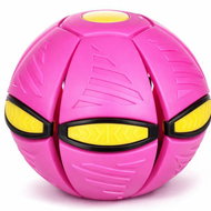 Universal Flat Ball Disc with LED light, pink - Small Balls