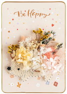 RealG RC-K-1149 Kreativní sada na String Art - LED obraz v rámu 21 × 30 cm, ježek v květech - Creative Kit