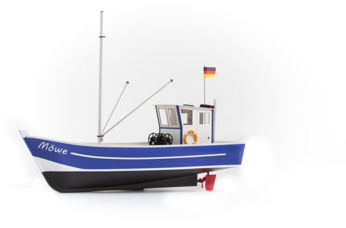 Aero-Naut Fishing boat kit Möwe 2 - Building Set - Main image