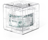 Gadget Master Pokladnička s labyrintem – Transparentní pokladna - Dětská pokladna