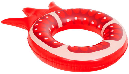 SunClub 35472 Children's inflatable ring 72 cm, red - Swim Ring - Main image