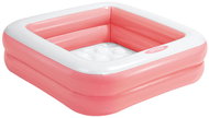 Intex 57100 Inflatable square pool 86 × 86 × 25 cm, pink - Children's Pool