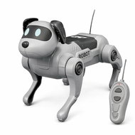 Leventi Robotic Dog for Children - building kit, RC control, walks forward/backward, educational STE - RC Pet Toy