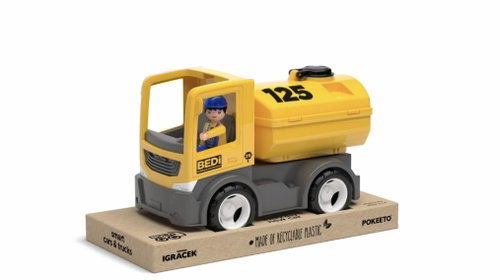 EFKO ECO MultiGO Build - Tank Truck with Igráček - Toy Car - Main image