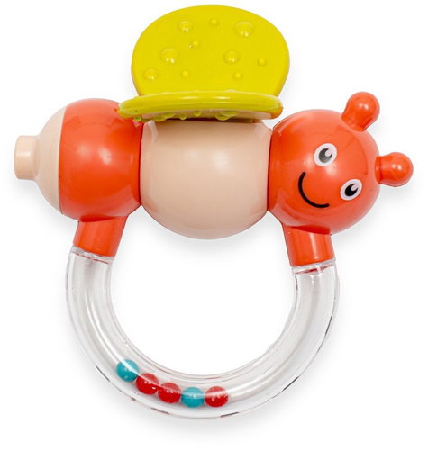 Baby Mix Baby Rattle Bee Orange - Baby Rattle - Main image