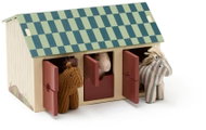 Kid's Concept Wooden stable with horses - Game Set
