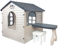 Mochtoys Domeček se stolkem a židličkou - Children's Playhouse