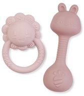 Saro Baby Sada chrastítek Tiny Treasures Pink - Baby Rattle