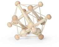 Manhattan Toy Dřevěné chrastítko Skwish Natural - Baby Rattle