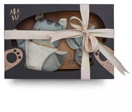 Ababu Dárková kazeta muchláček a hryzátko Kočička - Baby Sleeping Toy