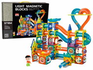 iMex Toys Magnetická svítící kuličková dráha Magnetic 202 ks - Ball Track