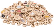 Wooden bitches Buklo - Wooden syllabary - Educational Toy