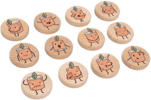 Wooden Bitches Buklo - My World of Emotions - Didactic Toy - Main image