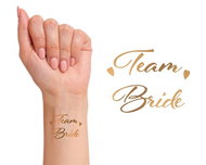 GoDan Dočasné tetování Rozlučka se svobodou, zlaté, 32 ks - Temporary Tattoo