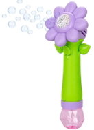 Micro Trading Sun Fun bublifukovač květina 27 cm na baterie se světlem s náplní 90 ml - Bubble Blower
