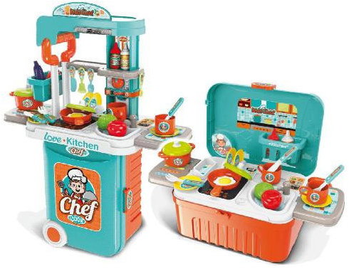Villa Giocattoli Kuchyňka MR. Chef v pojízdném kufříku - Play Kitchen - Main image