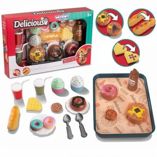 Bavytoy Velký set sladkostí 19 ks - Toy Kitchen Food - Main image