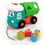 Bavytoy Tahací popelář se světlem a zvukem - Toy Car for Toddlers