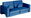Two-Seater Sofa, 10 Cushions, Blue