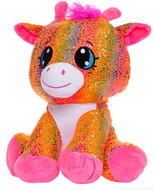 Micro Trading Star Sparkle žirafa plyšová oranžová 37 cm - Soft Toy
