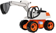 Lena Giga Trucks bagr oranžovo-béžový - Digger