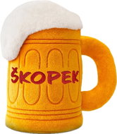 Mikrotrading Škopek plyšový 20 cm na baterie s písničkami - Soft Toy